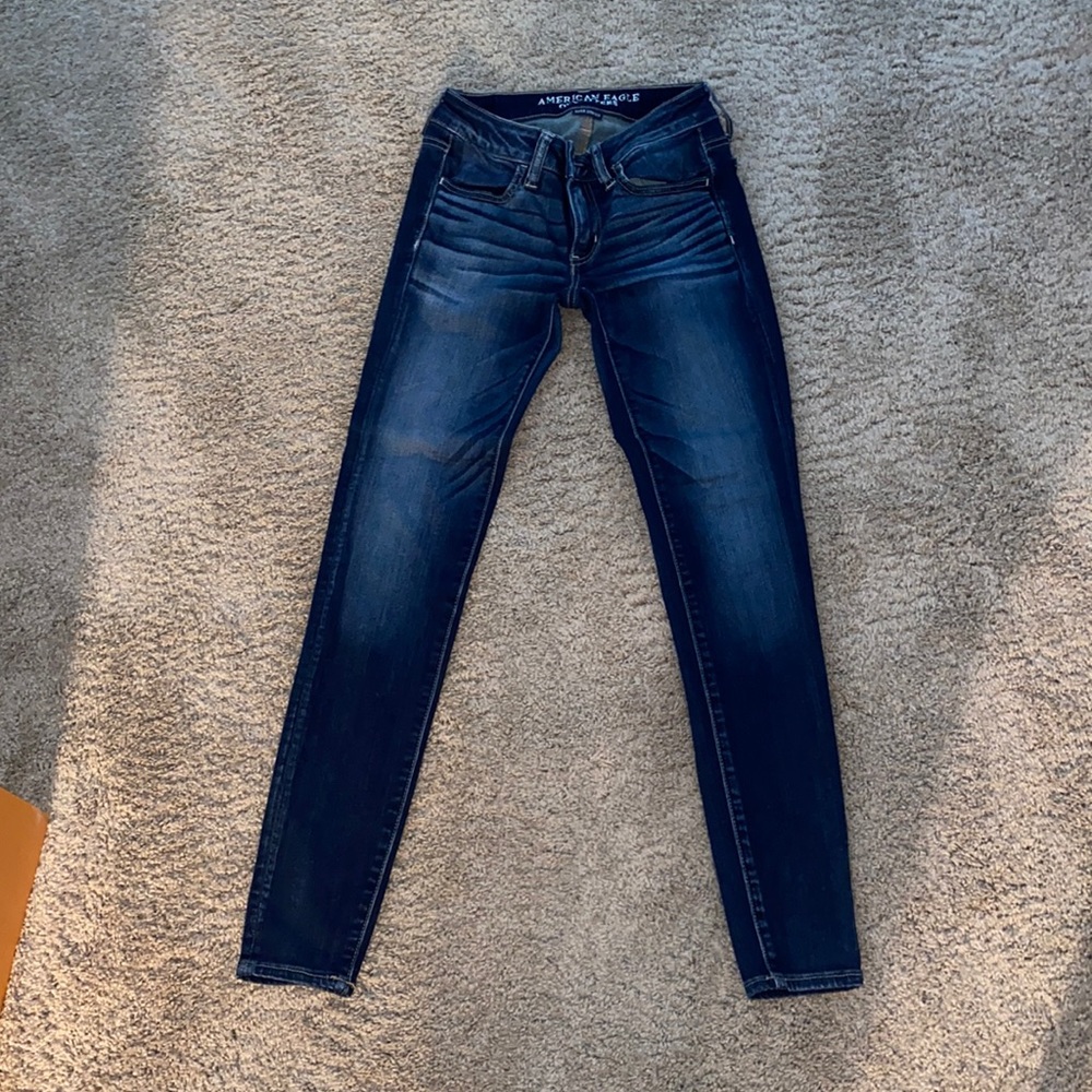 American Eagle Size 2 Super Low Jegging